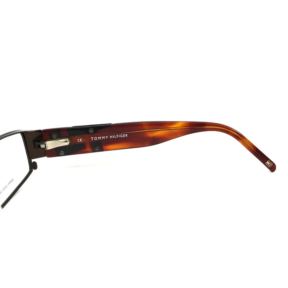 Tommy Hilfiger Eyeglasses Frames TH3410 DKBRN Dark Brown Gunmetal 54-16-140